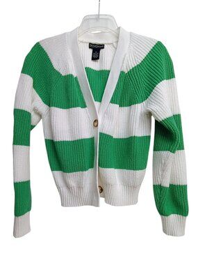 Transitional cotton cardigan size M.